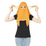 WOMEN MASK SCARF RAYON FABRIC (70X70CM)