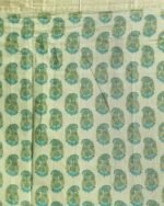 Paisley Print Chanderi Saree - Image 4