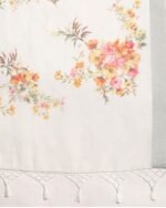 Women Floral Print Saree with Tassels - Image 6